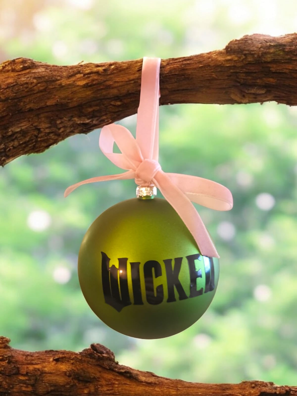 Wicked Christmas bauble. Christmas decoration