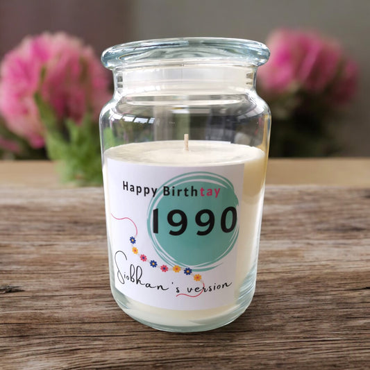 Candle - Personalised Taylor Swift Birthday