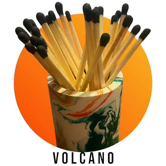 Matchstick Holder - Volcano