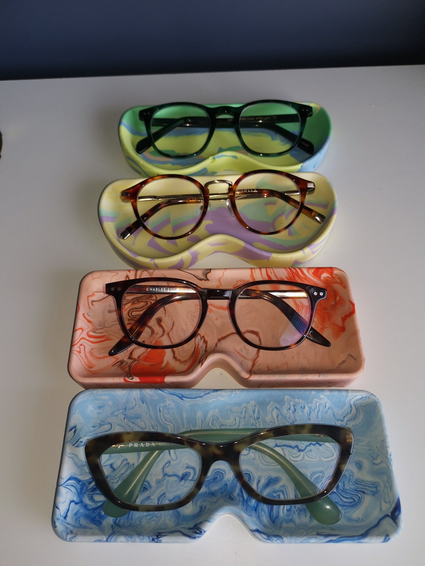 Glasses Tray - Polka Dot