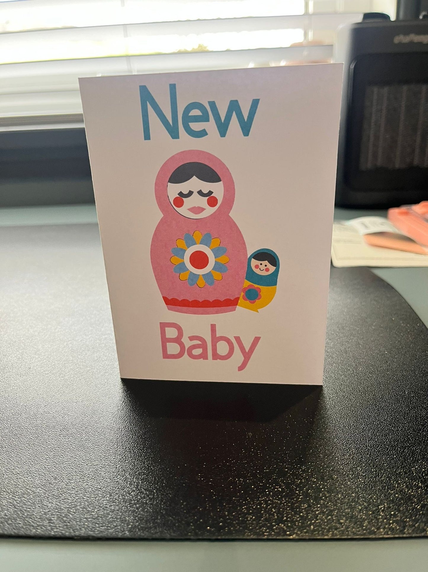 New Baby Card - Dolls