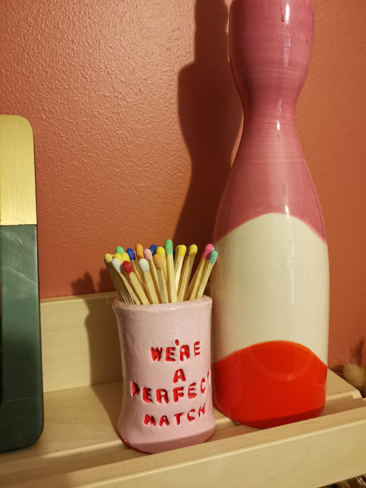 Matchstick Holder - Perfect Match