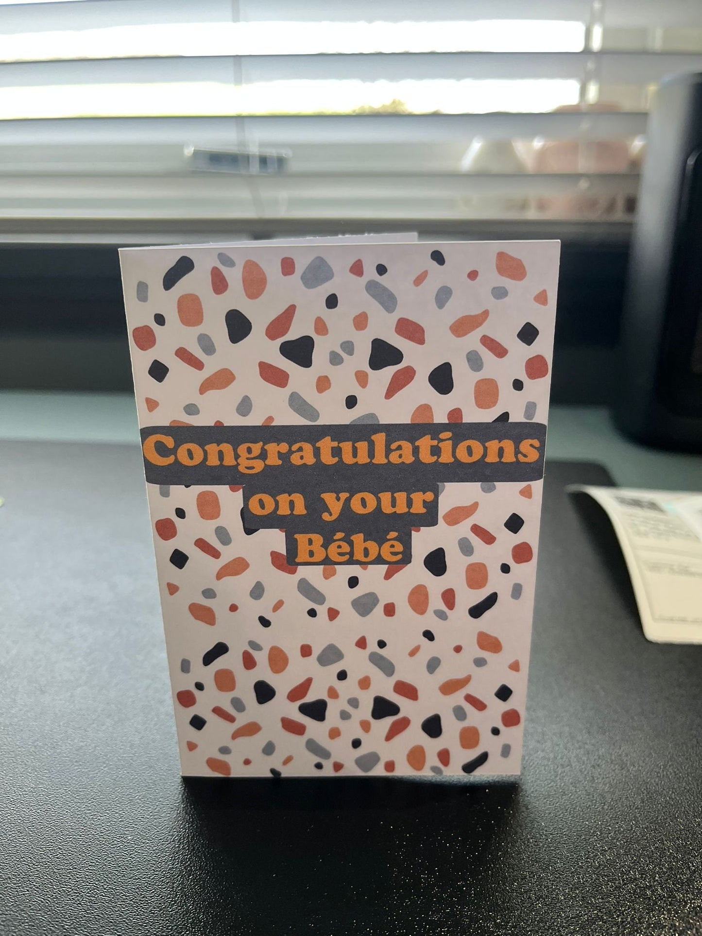 New Baby Card - Bébé