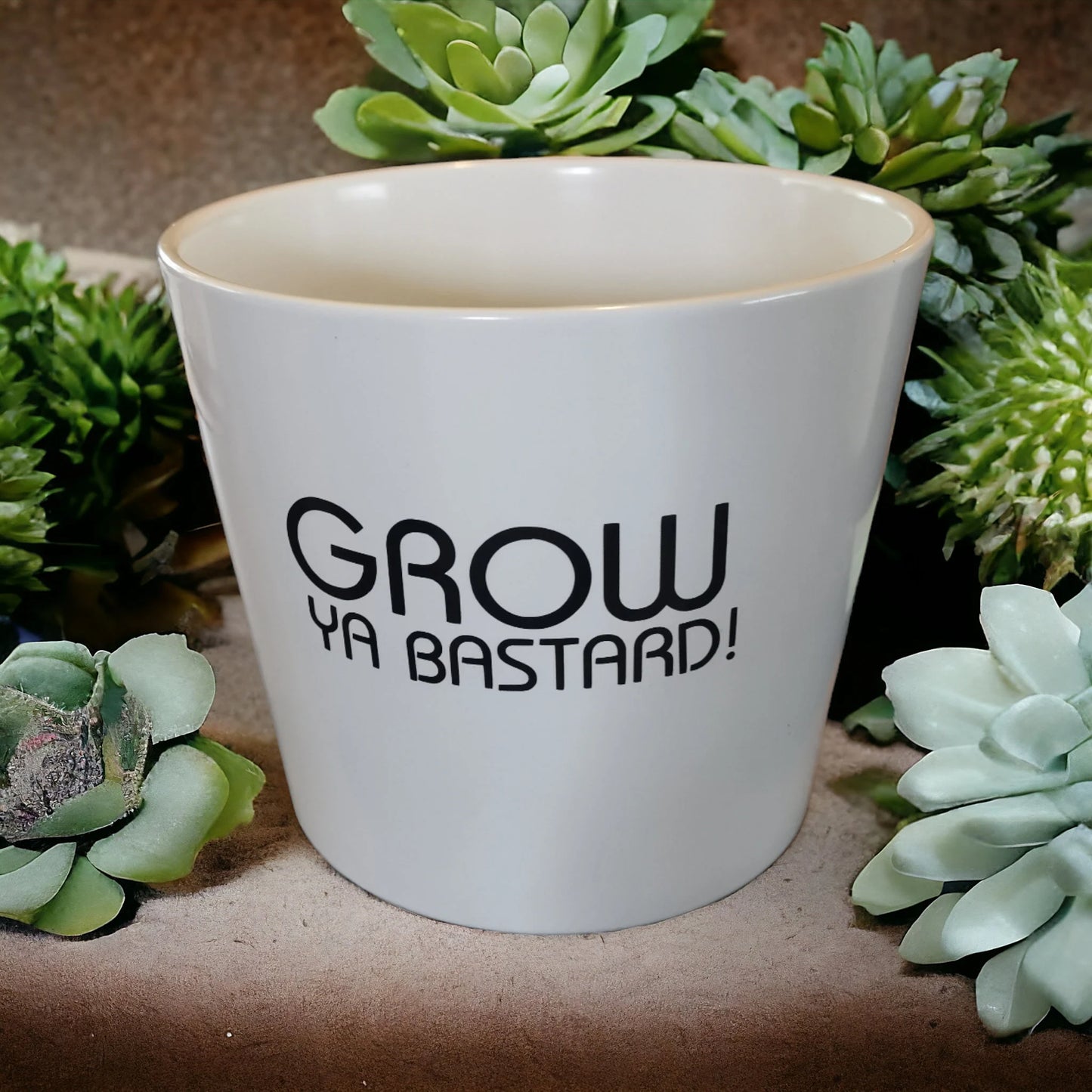 Plant Pot - Grow Ya Bastard