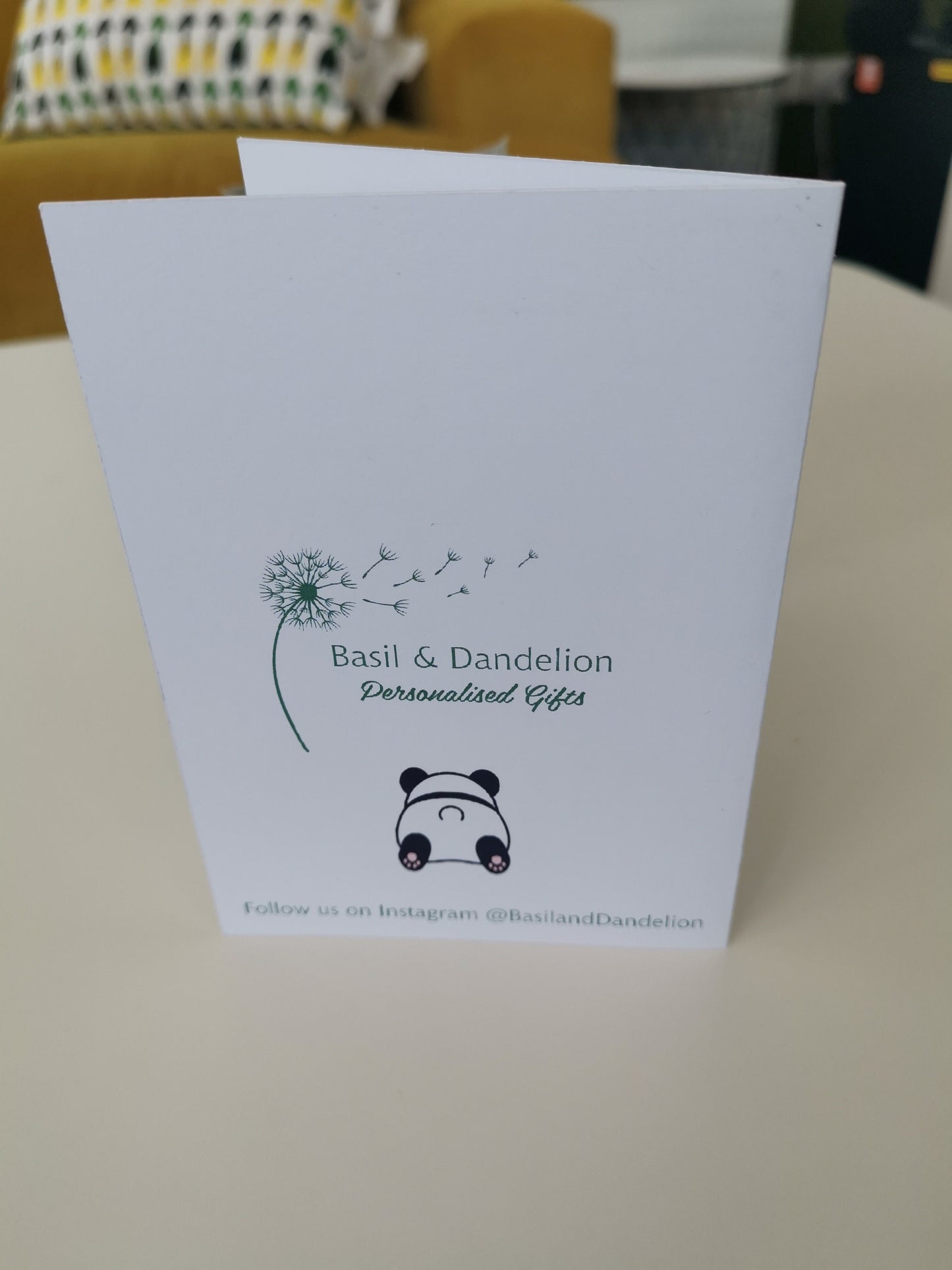 New Baby Card - Panda