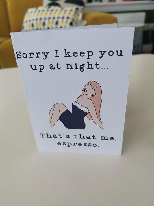 Birthday/ Anniversary Card - Espresso