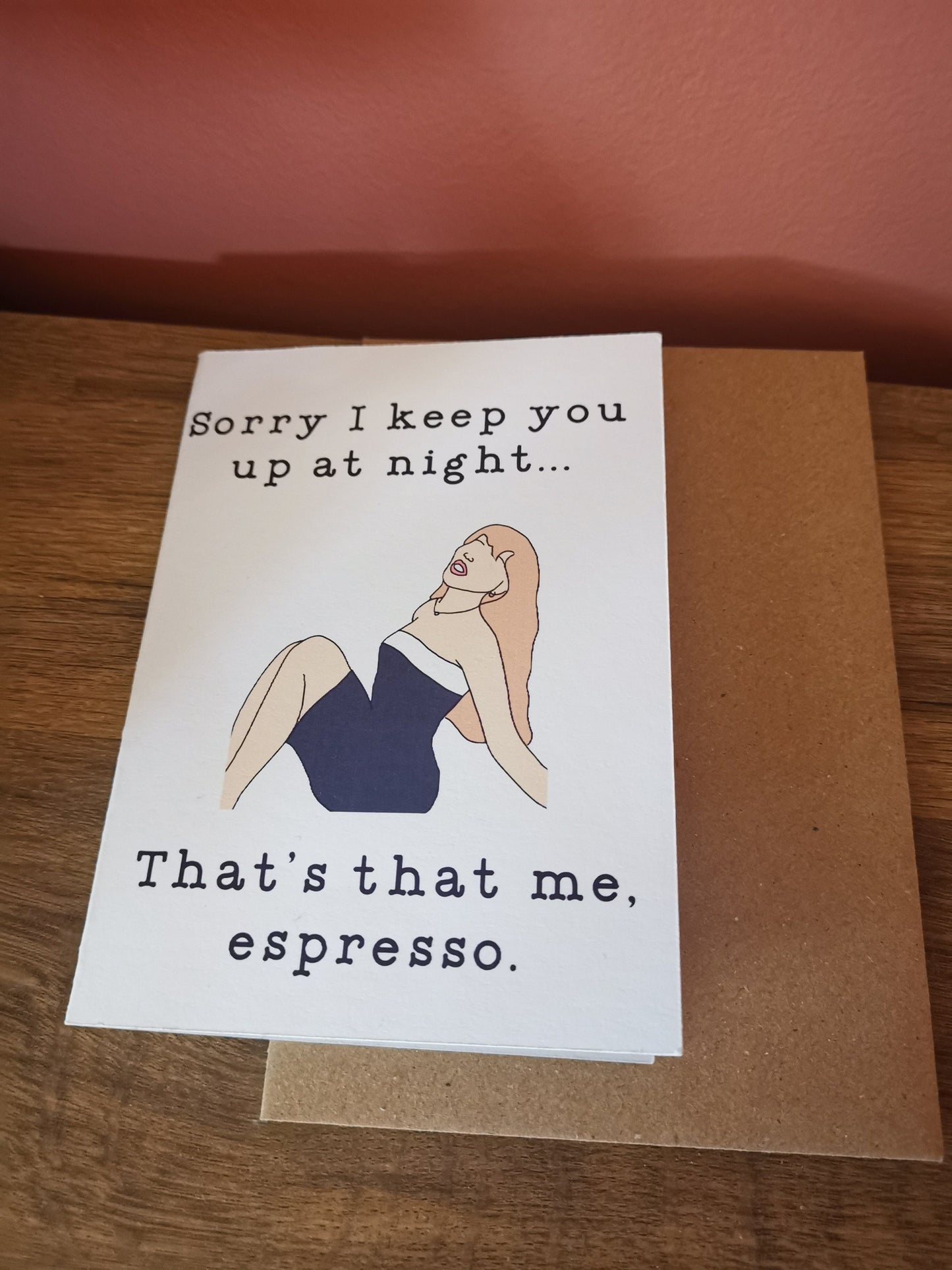 Birthday/ Anniversary Card - Espresso