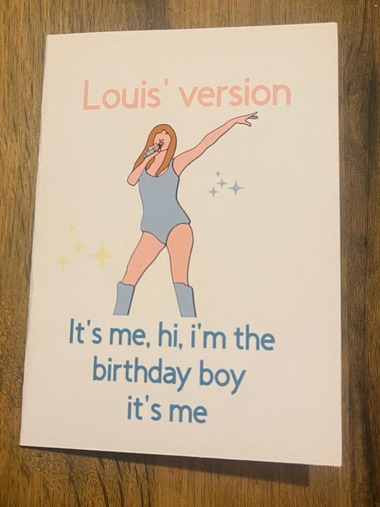 Birthday Card - Taylor Swift